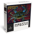 Lantern Press 1000 Piece Jigsaw Puzzle, Annapolis, Maryland, Blue Crab Mosaic