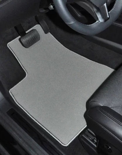 Toyota Highlander Grey Classic Carpet Car Mats / Floor Mats, Custom Fit for 2014, 2015, 2016, 2017, 2018, 2019 - Small Trunk / Cargo Mat