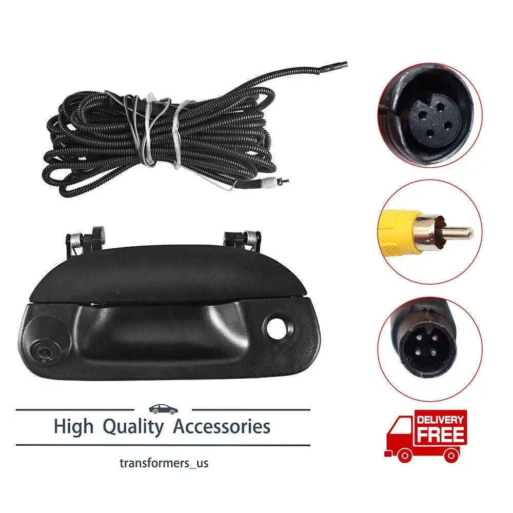 Ford   Rear View Camera Kit with Wiring & Tailgate Handle, High Definition , 150-degree Wide Angle, Water-Resistant