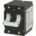 Blue Sea  -Series Double Pole Toggle - White - 30A