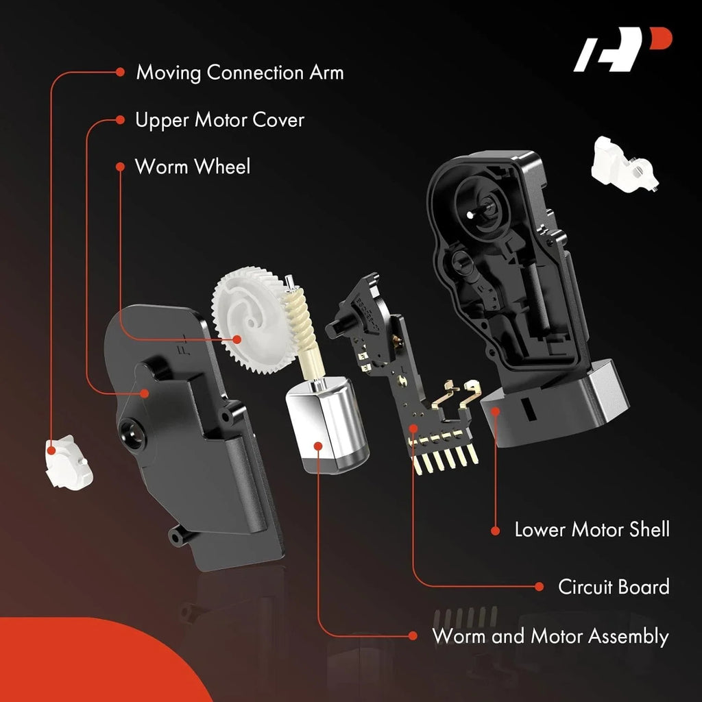 '-Premium Door Latch Lock Actuator Compatible with Honda Vehicles - Honda Odyssey 2001-2004,  3.5L, Mini Passenger Van - Rear Left Driver Side, Replace# 72663S0XA11