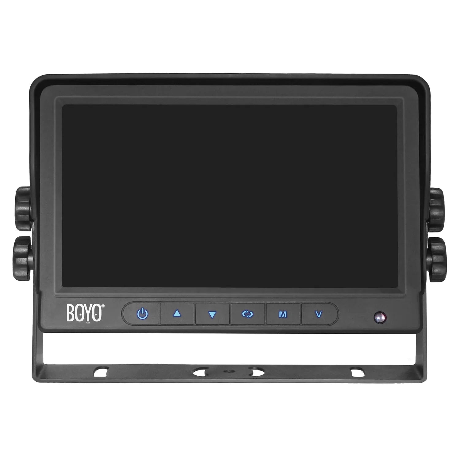 Vision -4 7-In. 4-Channel  Monitor and 4-Camera System with Intelligent Detection and Warning Alert, -4