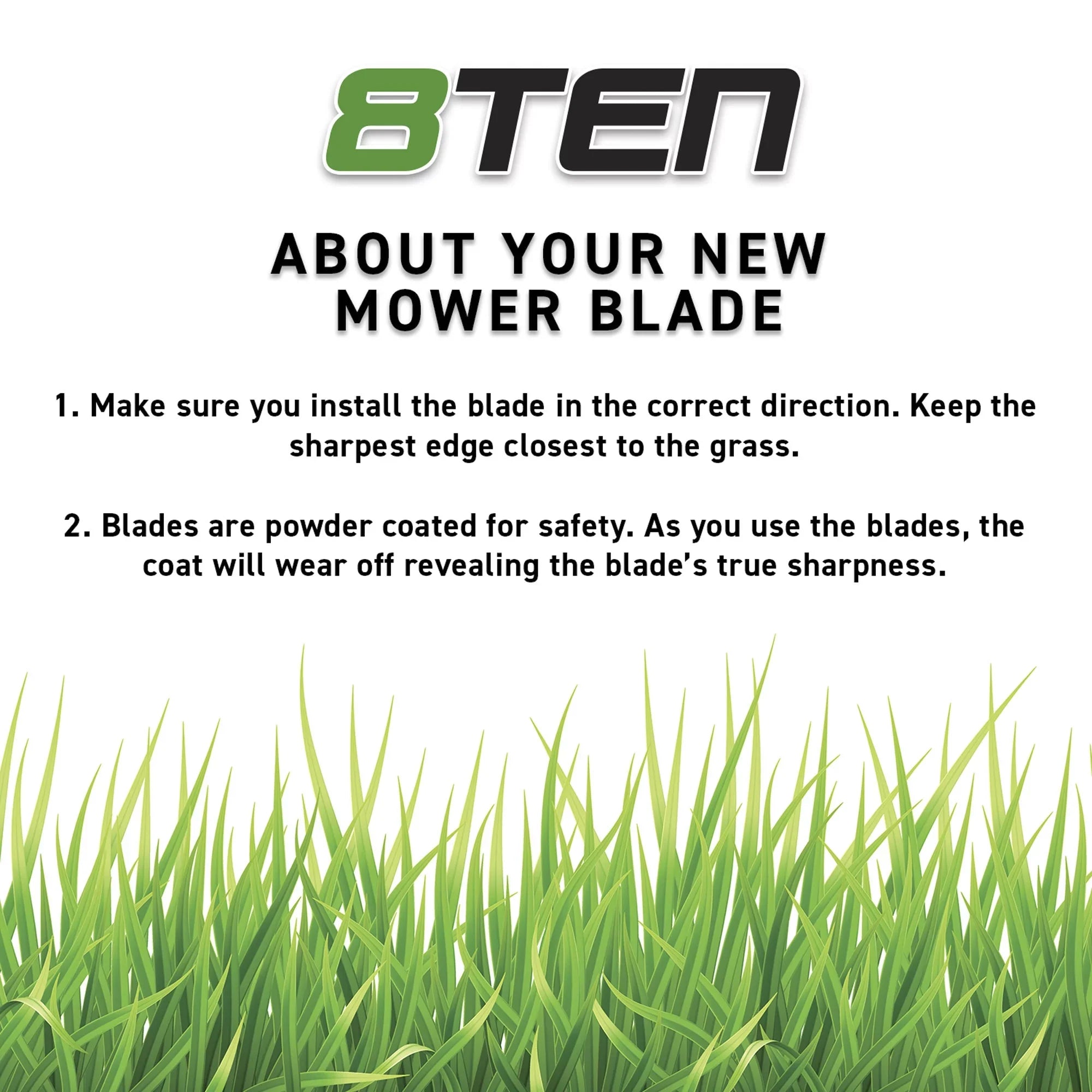 LawnRAZOR High Lift Blade 21 inch for  Cub Cadet 942-0641 810-