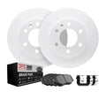 Dynamic Friction Company Front Geospec Brake Rotors with 3000 Series Ceramic Brake Pads includes Hardware 4312-91004 Fits select: 2017-2018   , 2016