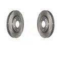 Front Disc Brake Rotors Pair For Dodge Grand Caravan Chrysler Town & Country Journey Volkswagen Routan Ram / -100241