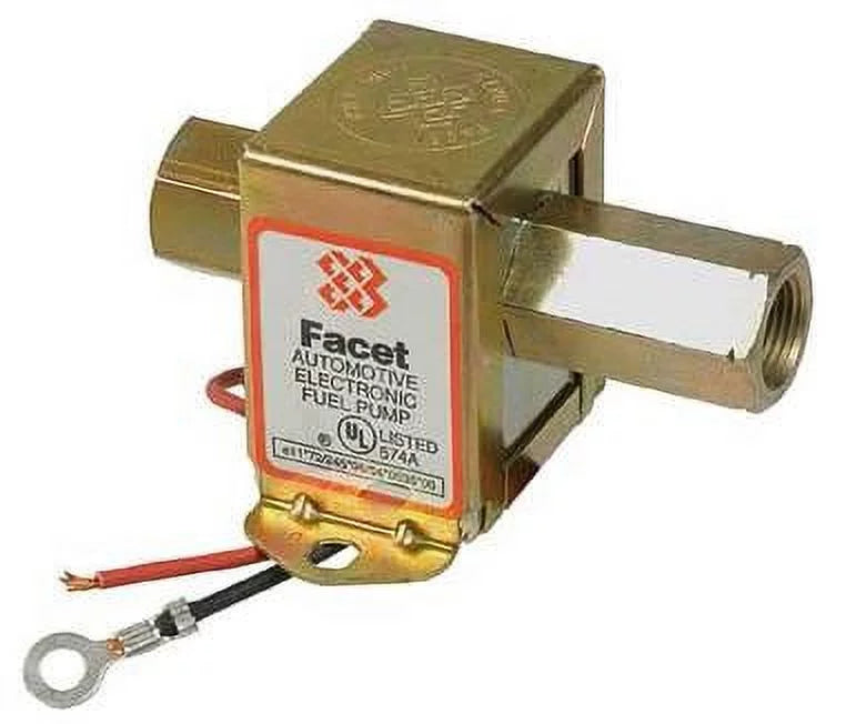 Rareelectrical New 12V Facet Solid State Fuel Pump Fits All Carbureted Engines Jlg/Gradall 91033270