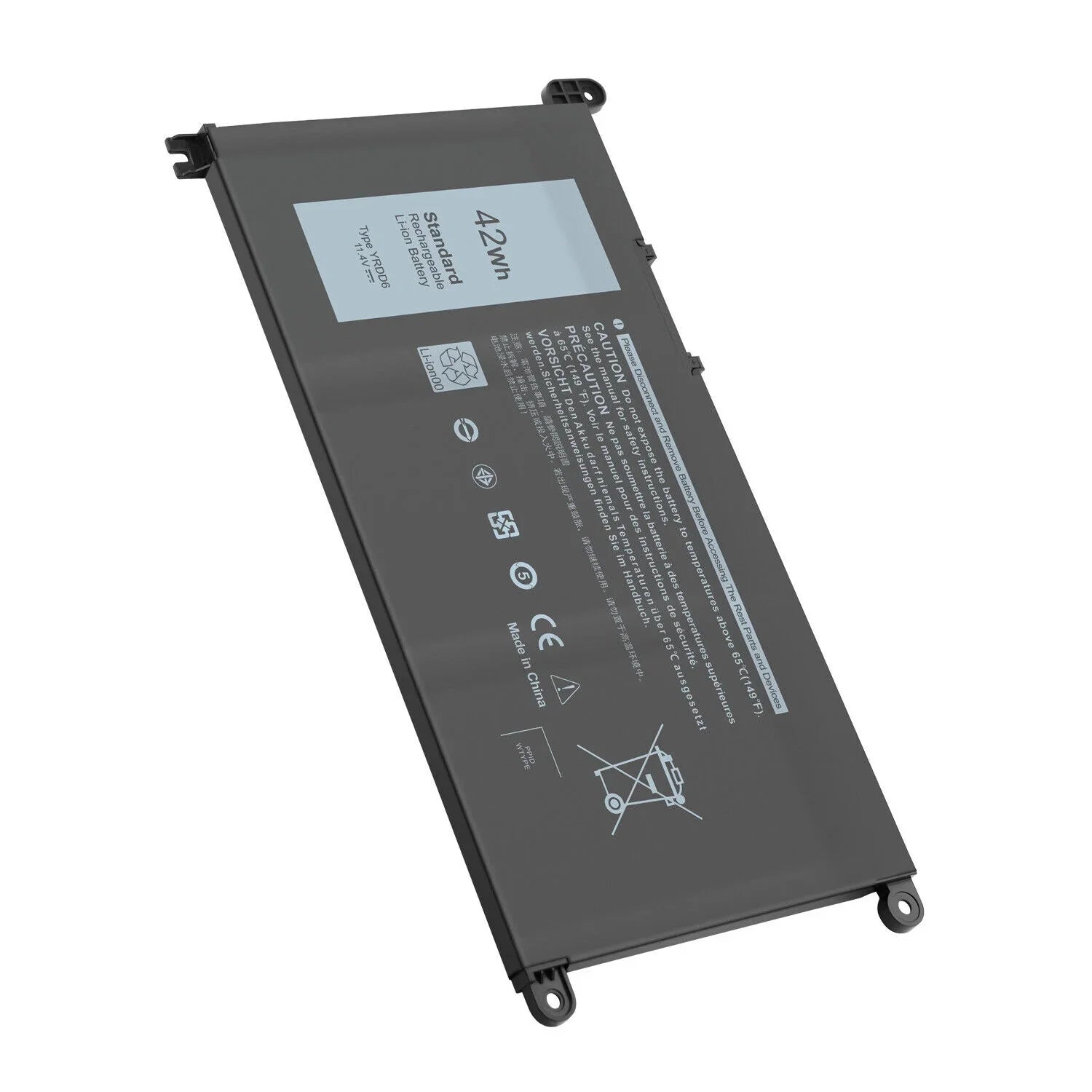 42Wh  0YRDD6 Battery For Dell Latitude 3310 Inspiron 5482 5485 5491 5591