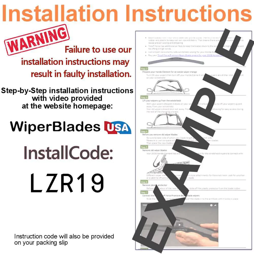 2019 Audi  Beam Blade Wipers (Set of 2)