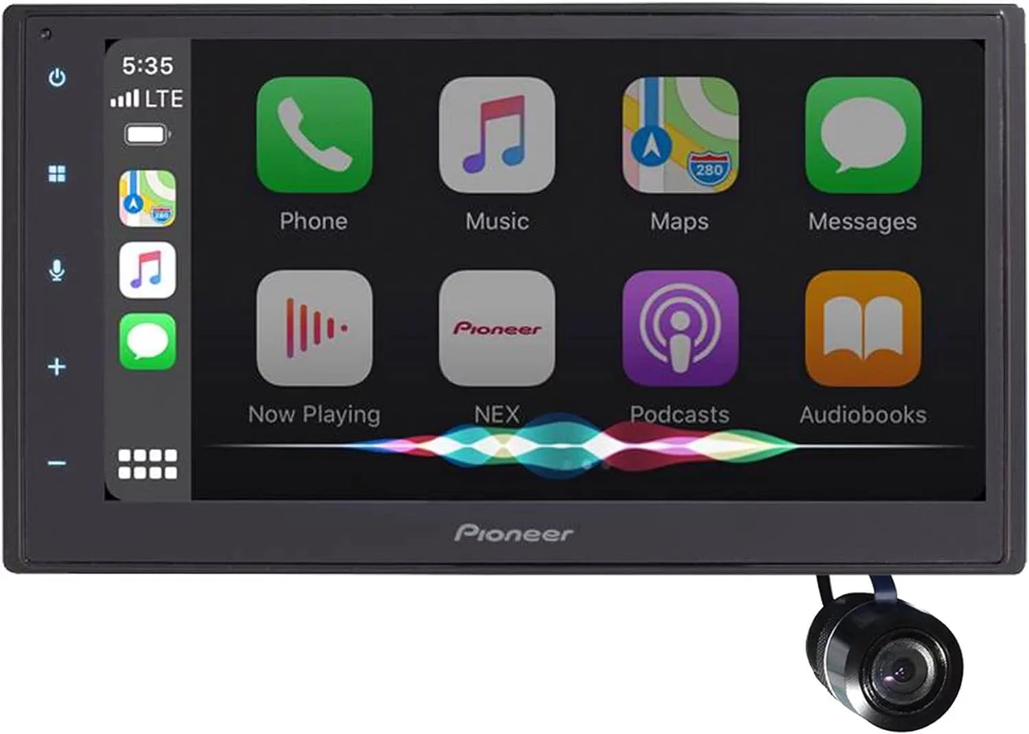 Pioneer - 6.8" Multimedia Receiver Bundled with + (1)  Bullet Style Backup Camera