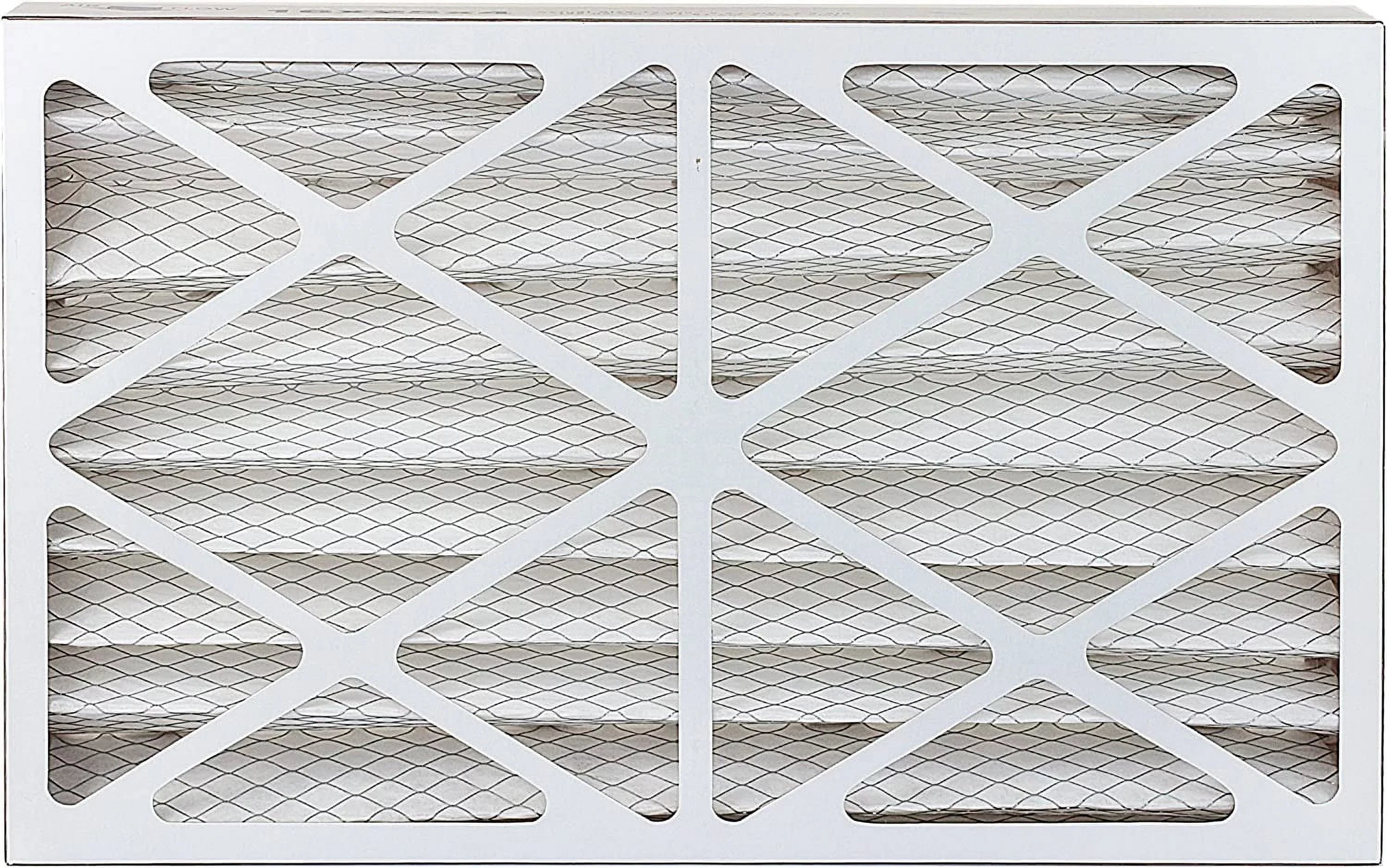 Filterbuy 8x20x4  8 Pleated   Furnace Air Filters (4-Pack)