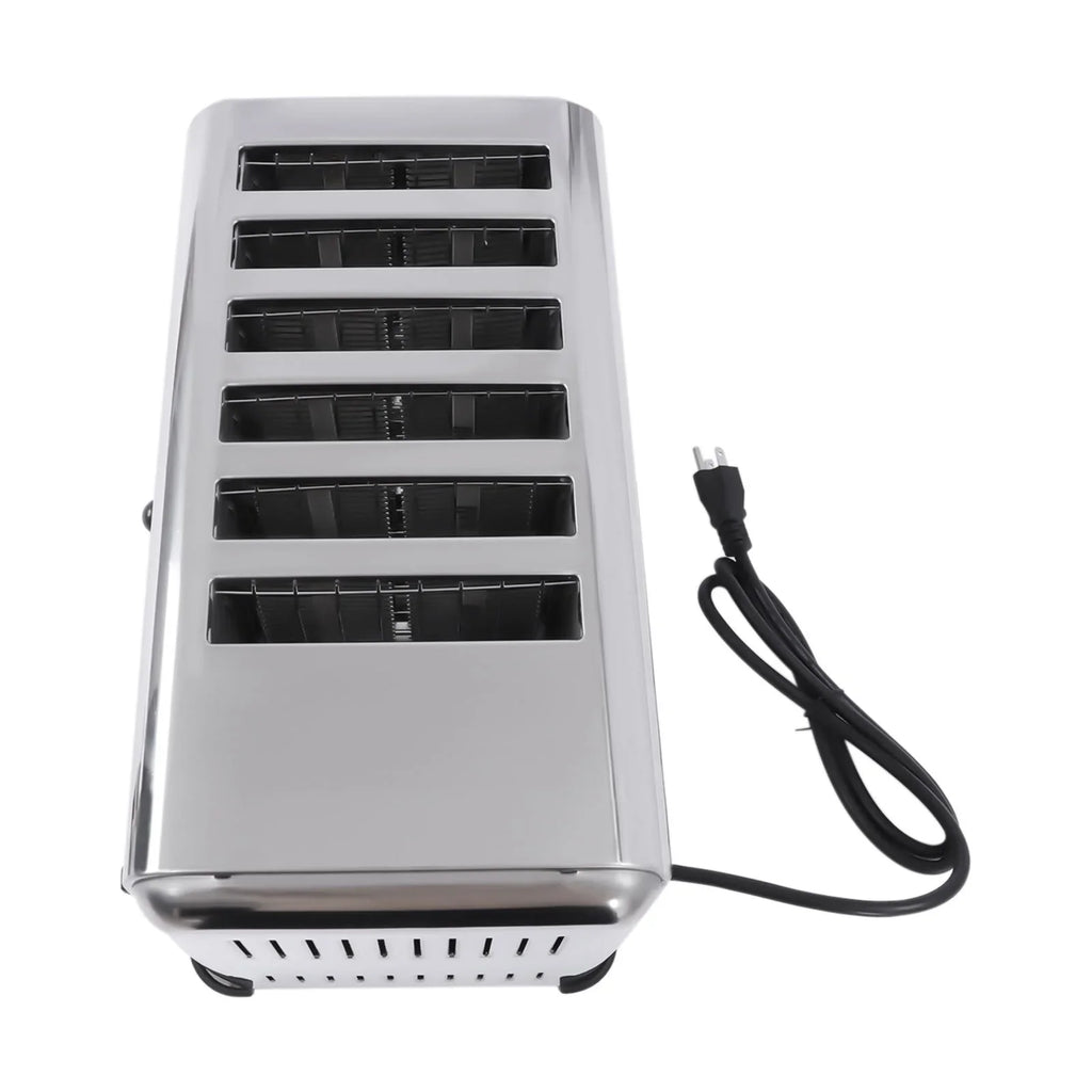 Wuzstar 6 Slices Toaster Commercial Bread Baking Machine for Toast Sandwiches Meatloaf