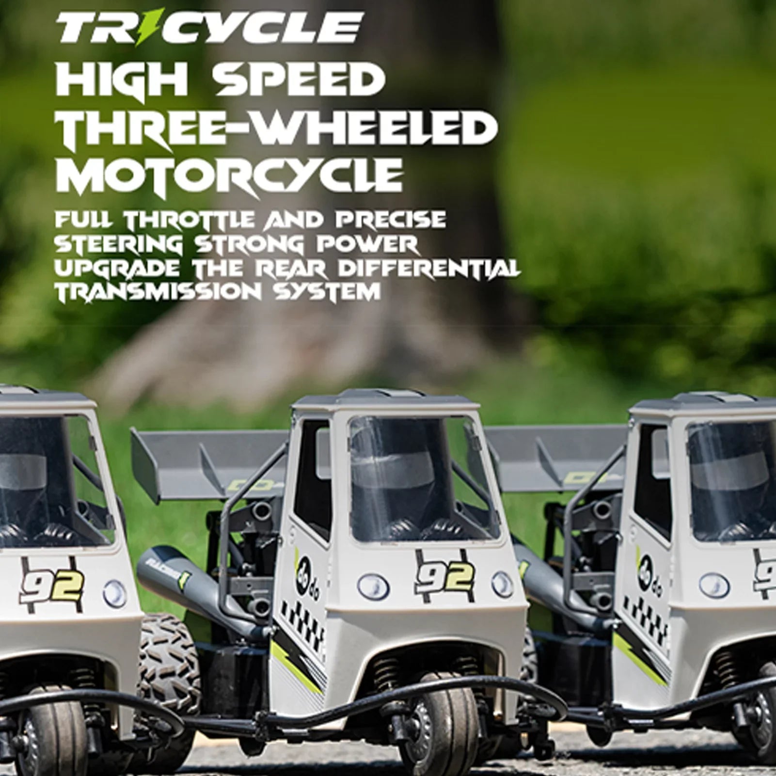Pinnaco High Speed Remote Control Motorcycle Toy, Model with Light Spray Function, for Thrilling Racing Action