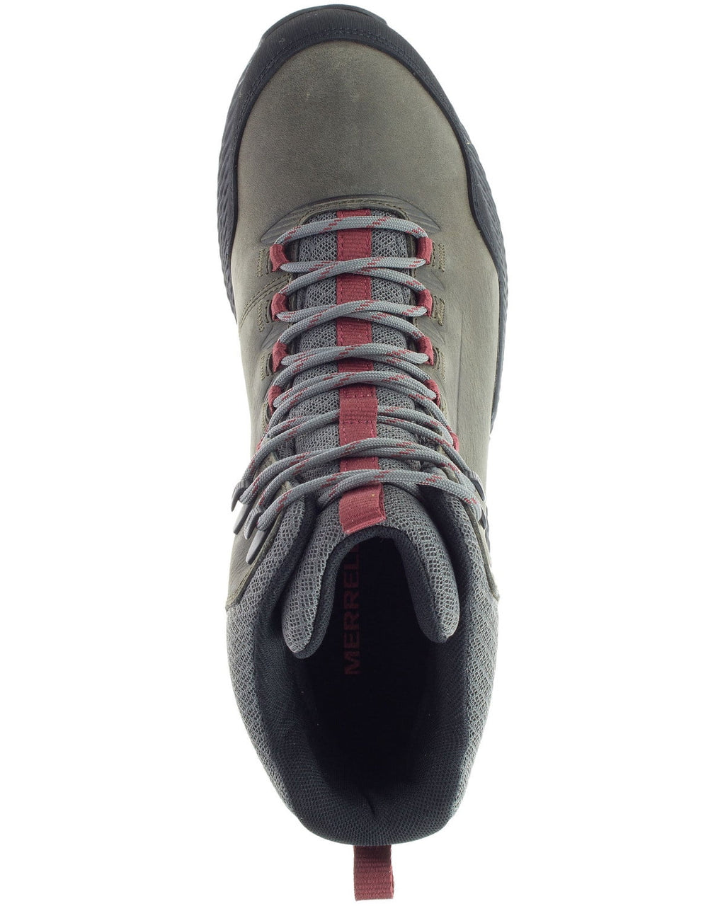 Merrell Men's Forestbound Waterproof Hiking Boot Soft Toe Grey 13 ()