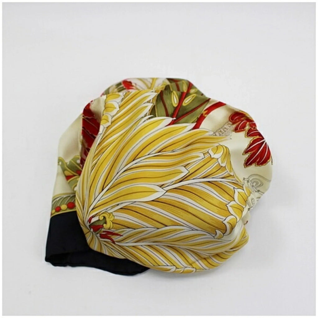 Pre-Owned Salvatore Ferragamo Scarf Muffler Black x Multicolor Women's (Good)