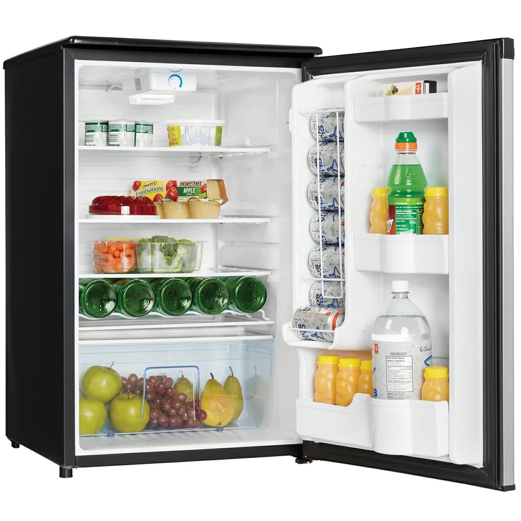 Danby  4.4 Cf All Refrigerator Auto Defrost Glass Cantilever Shelves Estar