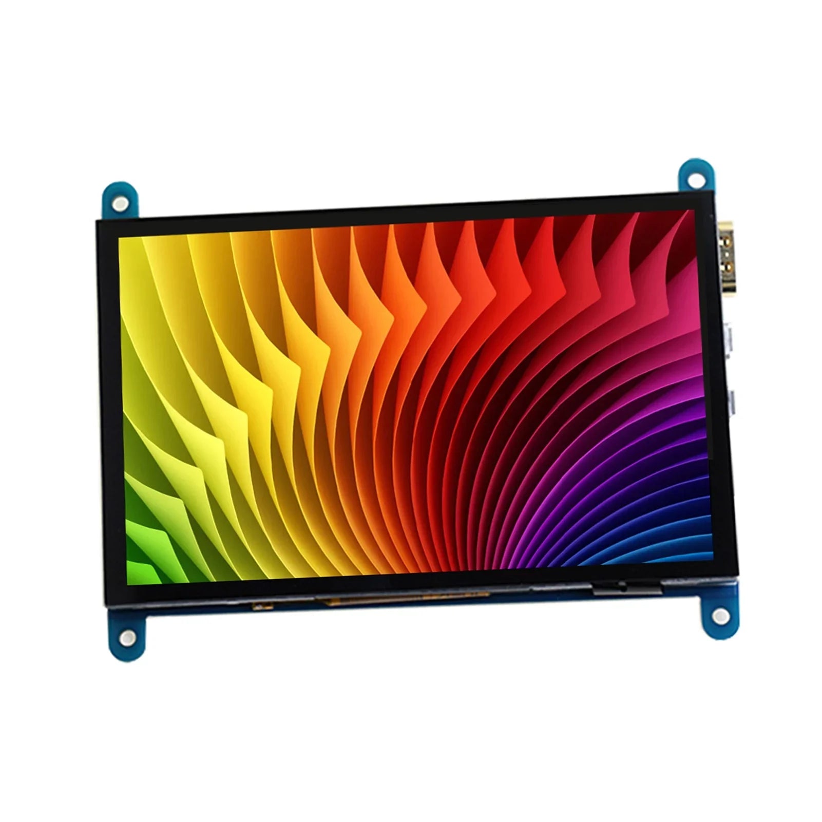 Tomshoo 5 Inch  Capacitive Touchscreen Display 800*480 Resolution Small Portable  with   Interface Compatible with Raspberry Pi Tool