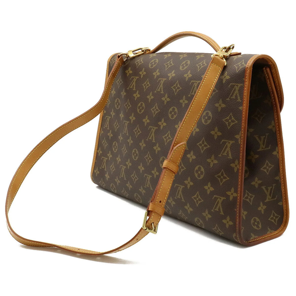 Authenticated Used   Louis Vuitton Monogram Beverly 41 Handbag Bag Shoulder