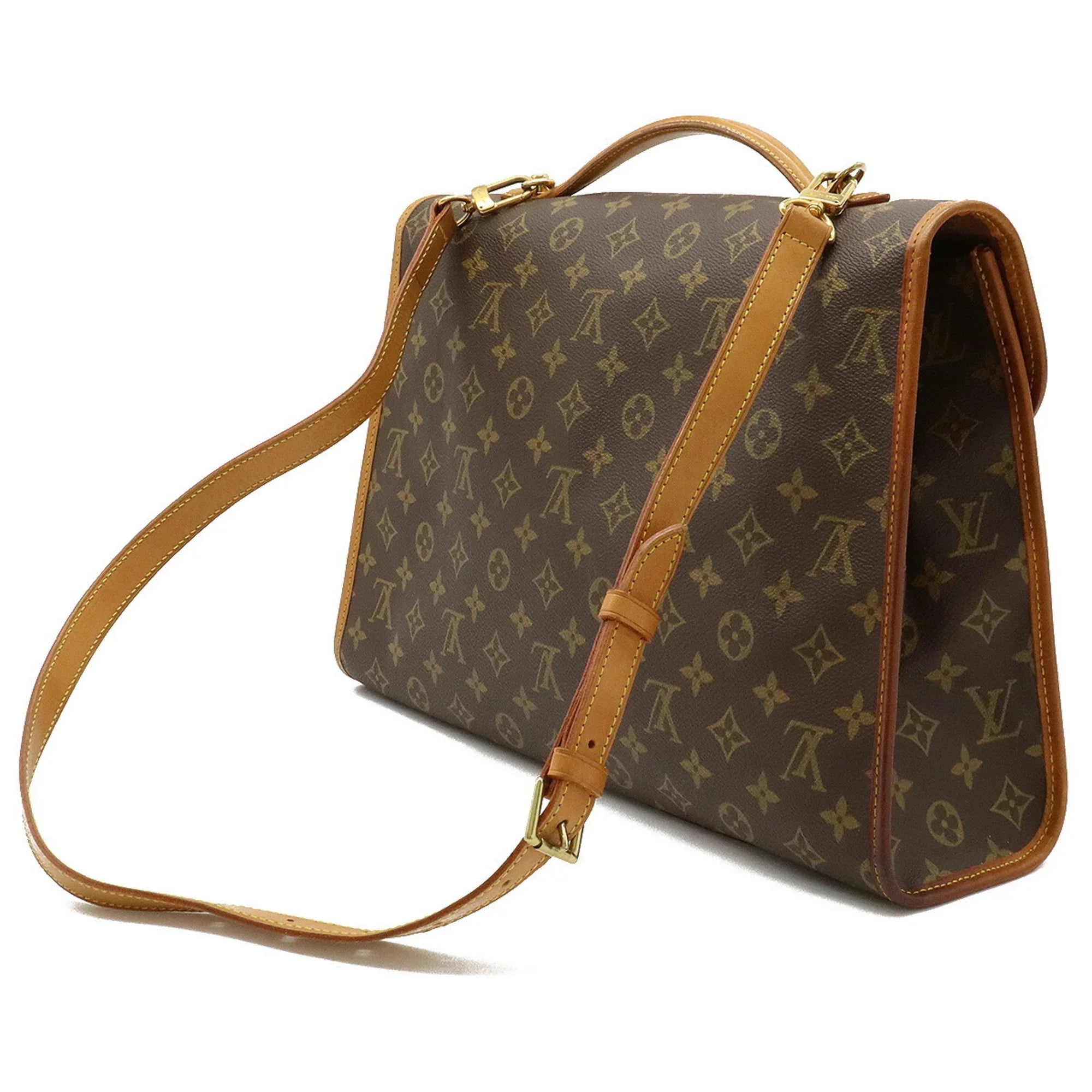Authenticated Used   Louis Vuitton Monogram Beverly 41 Handbag Bag Shoulder