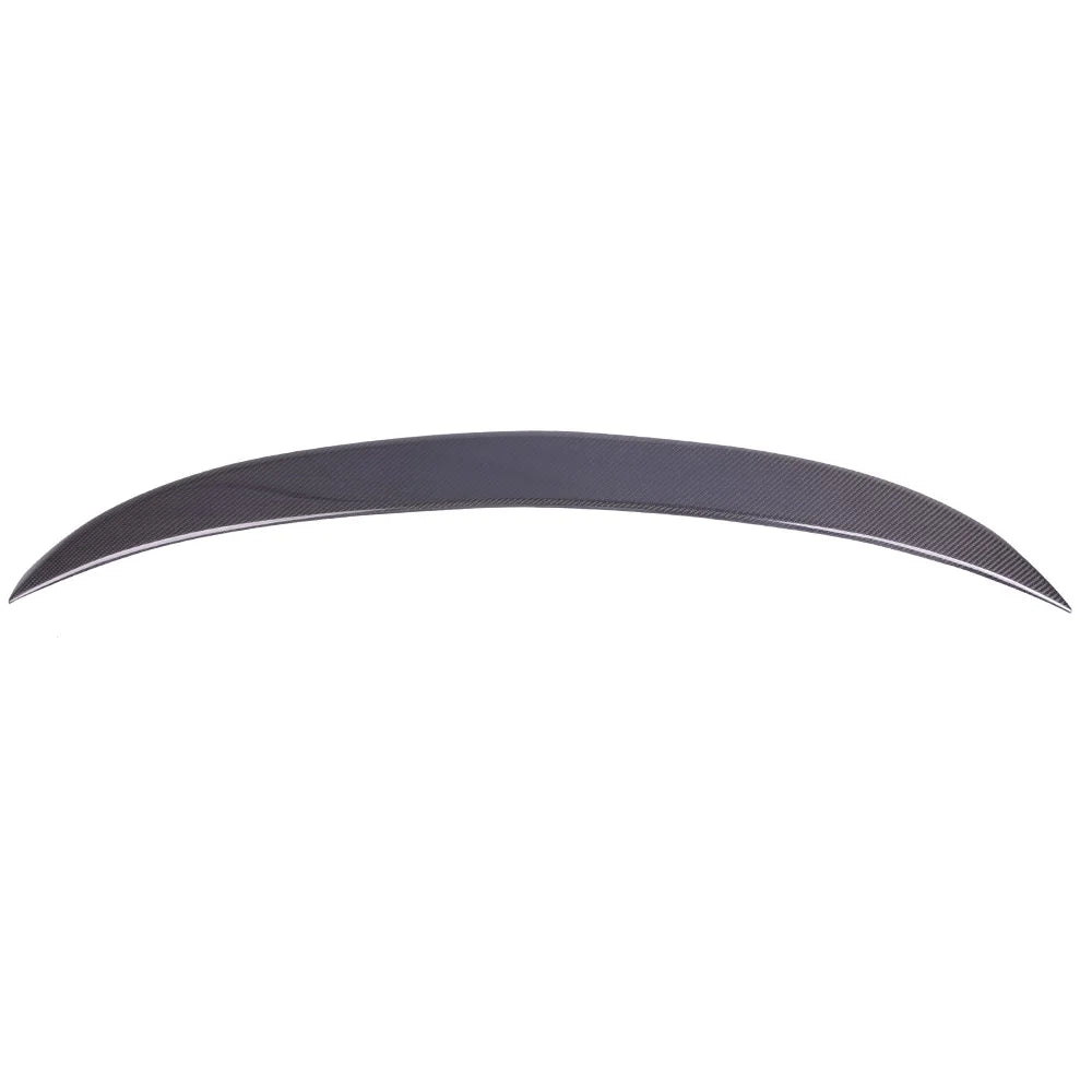 Ikon Motorsports Compatible with 15-20   4 Series 4DR Gran Coupe  Style Rear Trunk Spoiler Wing - Carbon Fiber 2015 2016 2017 2018 2019 2020