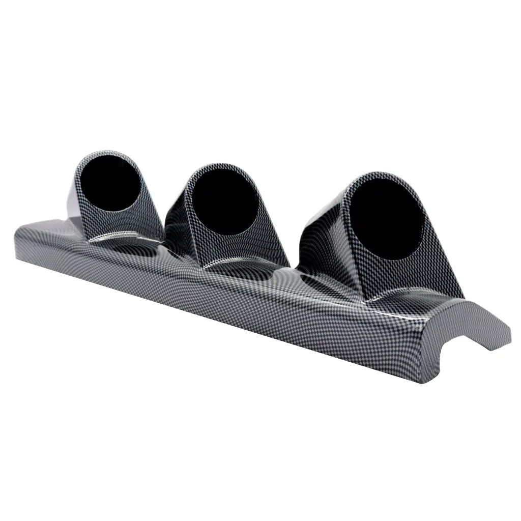 Carbon Fiber Right  3 Hole Measuring Instrument Mounting Bracket 52MM