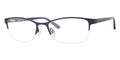 Adensco 230 Semi-Rimless Cat Eye/Butterfly Blue Eyeglasses