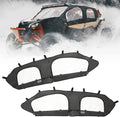 Kemimoto Soft Upper Door Set Kit,  Soft Cab Doors top Enclosure Compatible with 2017-2023 Can Am Maverick  Max 4 Seater Models