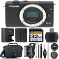 Canon    Camera (Body Only) + Canon 32GB Class 10 Memory Card + Canon  Shoulder Bag 100ES + Card Reader + Lens Cap Holder - International Version