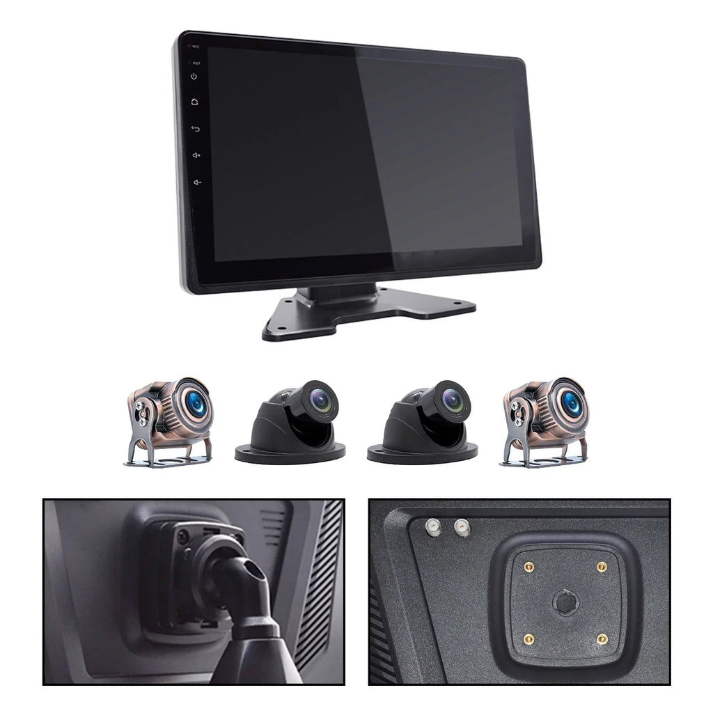 10.1"Monitor  Driving Video Recorder Touch Screen  for  Truck Bus Camera