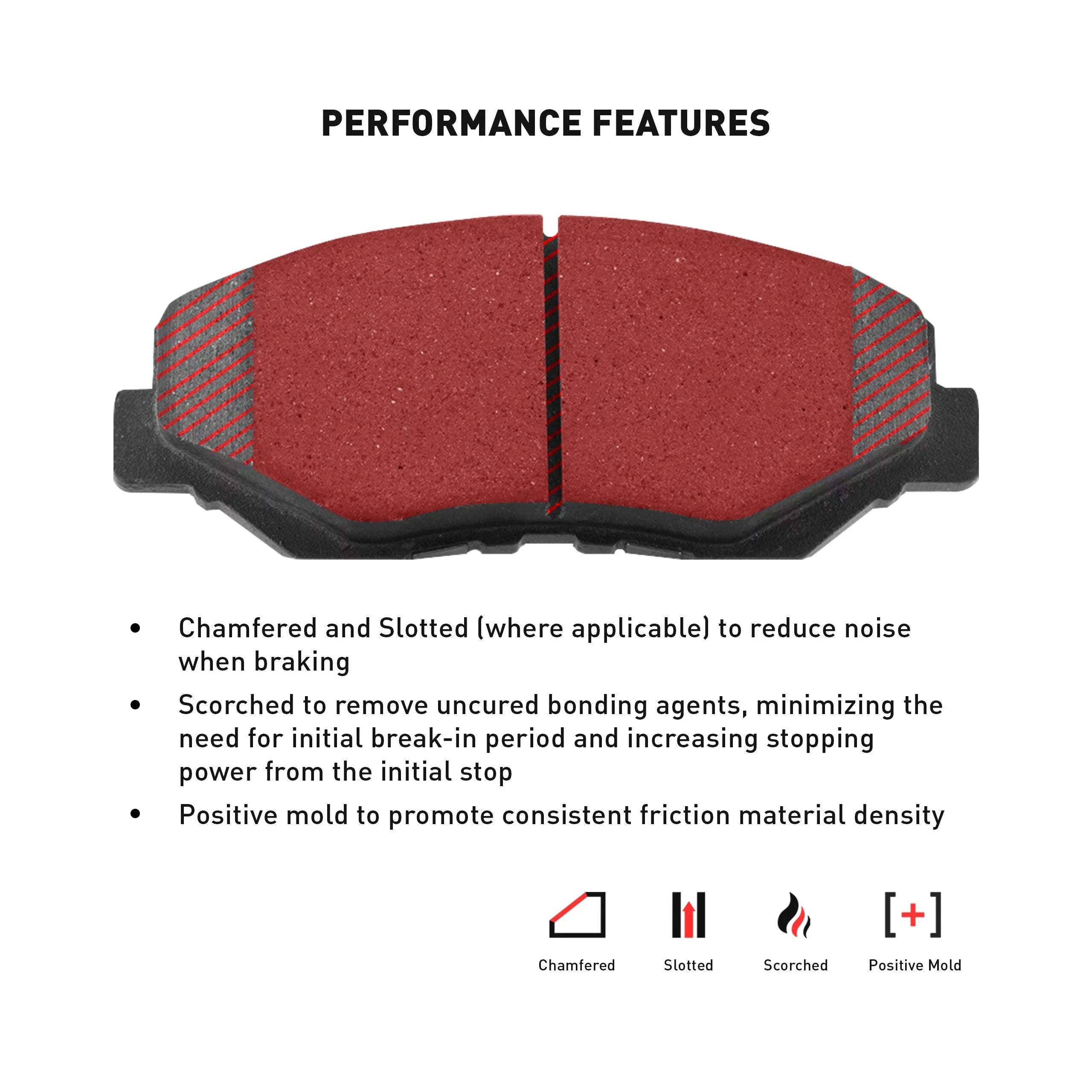 Dynamic Friction Company Front Geospec Brake Rotors with 3000 Series Ceramic Brake Pads includes Hardware 4312-91004 Fits select: 2017-2018   , 2016