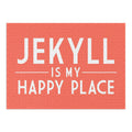 Jekyll Island, Georgia, Jekyll Is My Happy Place, Simply Said (1000 Piece Puzzle, Size 19x27, Challenging Jigsaw Puzzle for Adults and Family, Made in )