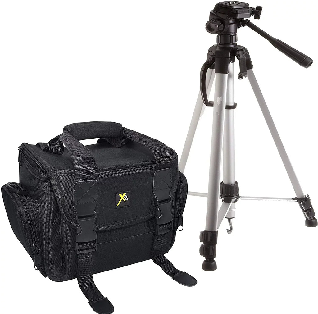 Canon  2000D  Camera with 18-55mm f/3.5-5.6 Zoom Lens + 128GB Card, Tripod, Flash, and More 20pc Bundle