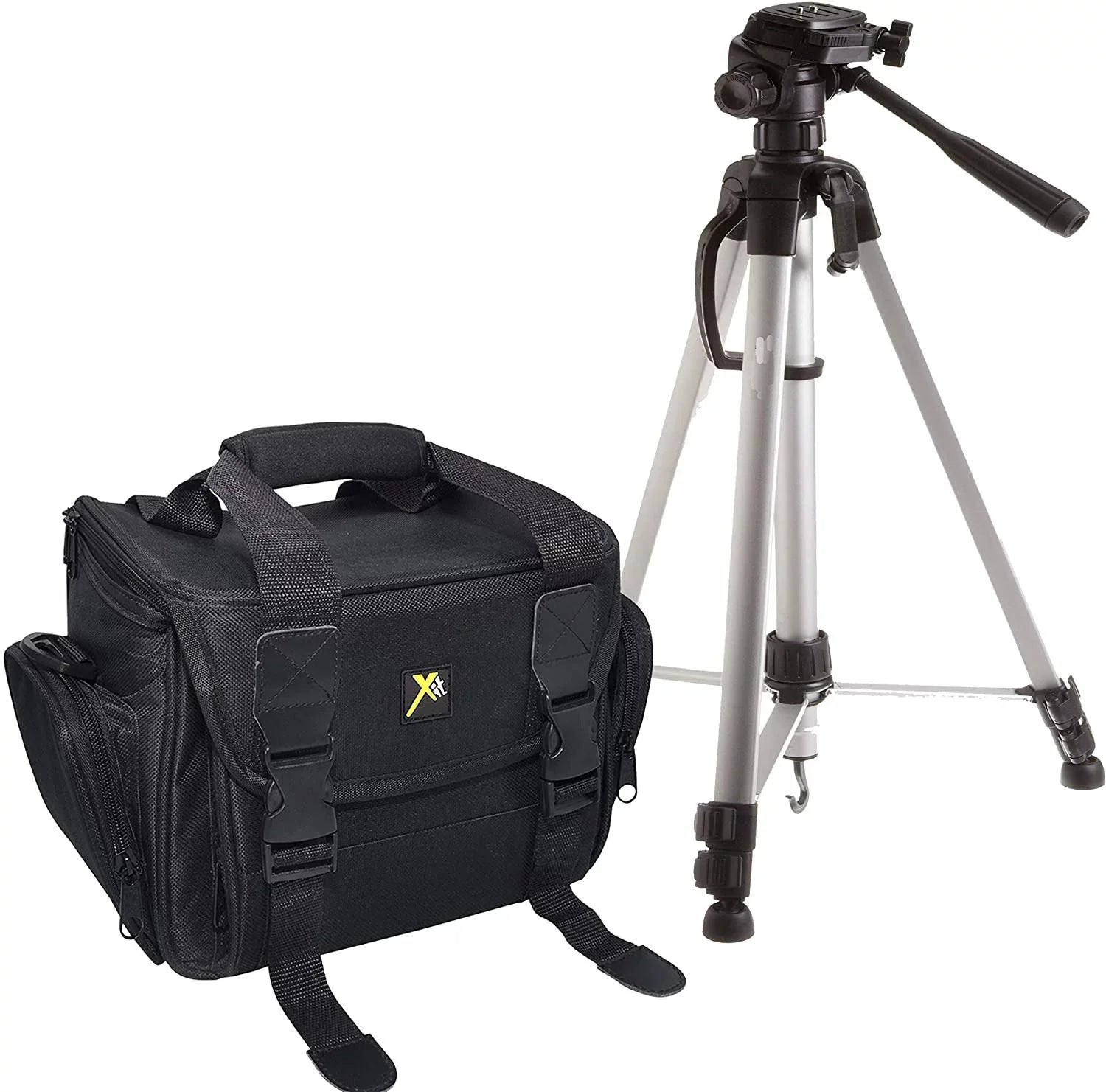 Canon  2000D  Camera with 18-55mm f/3.5-5.6 Zoom Lens + 128GB Card, Tripod, Flash, and More 20pc Bundle