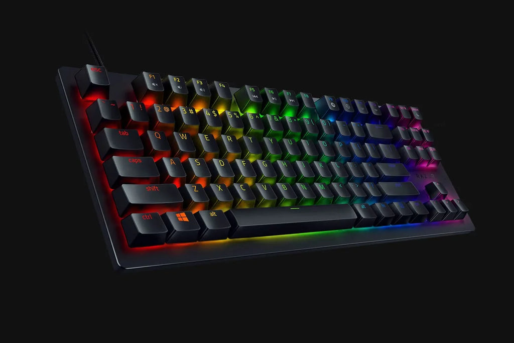 Razer Huntsman Tournament Edition Gaming Keyboard, w/ Linear Optical Switches & Chroma  Lighting (Used)