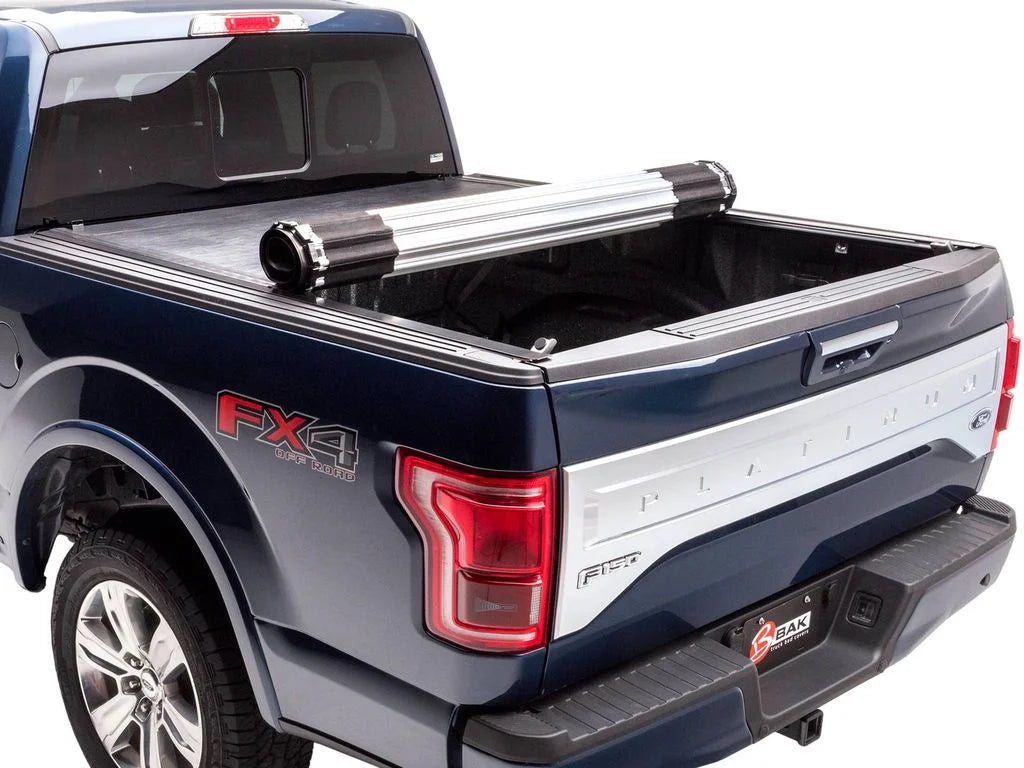 by RealTruck Revolver  Hard Rolling Truck Bed Tonneau Cover | 39329 | Compatible with 2015 - 2020 Ford -150 5' 7" Bed (67.1")