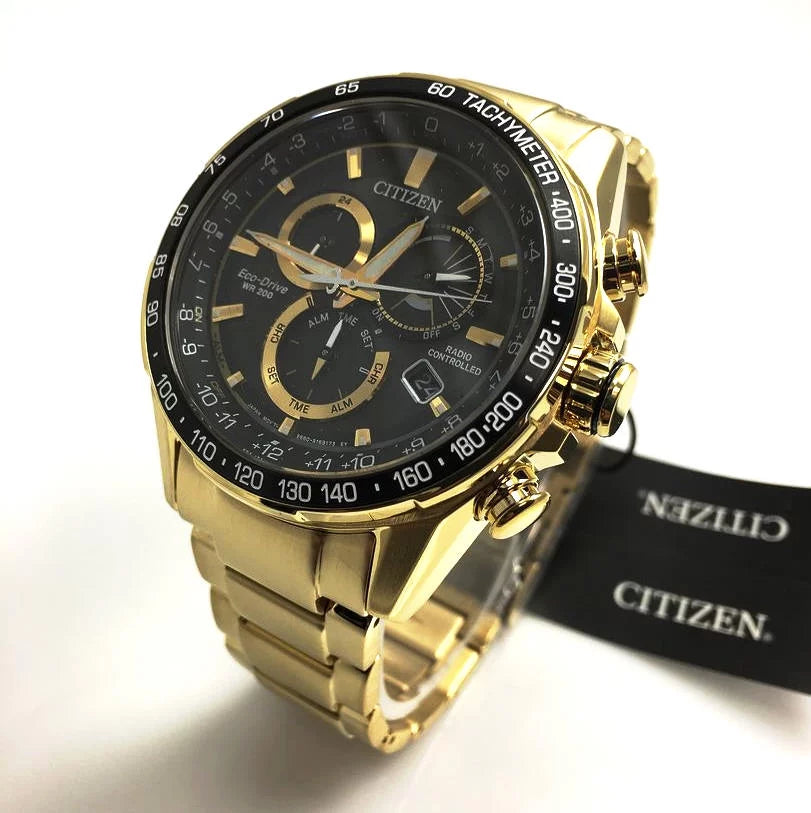 Citizen  Chronograph Black Dial Men's Watch -50E