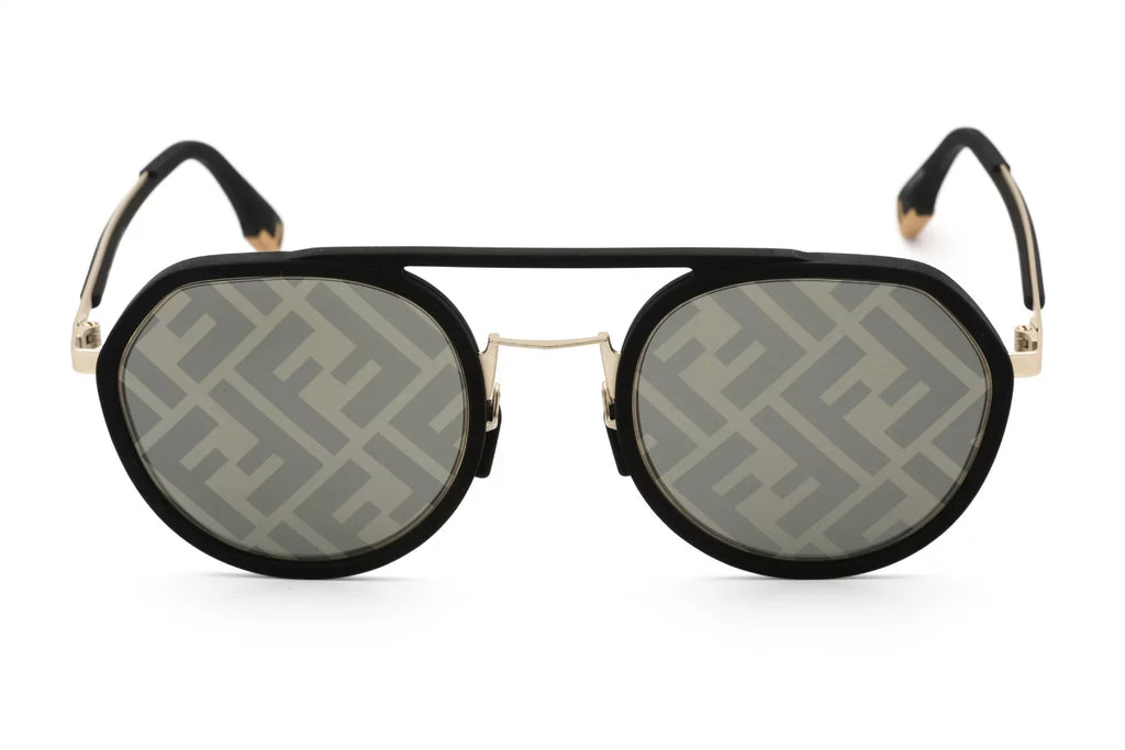 Fendi Pattern Pilot Men's Sunglasses  02C 51