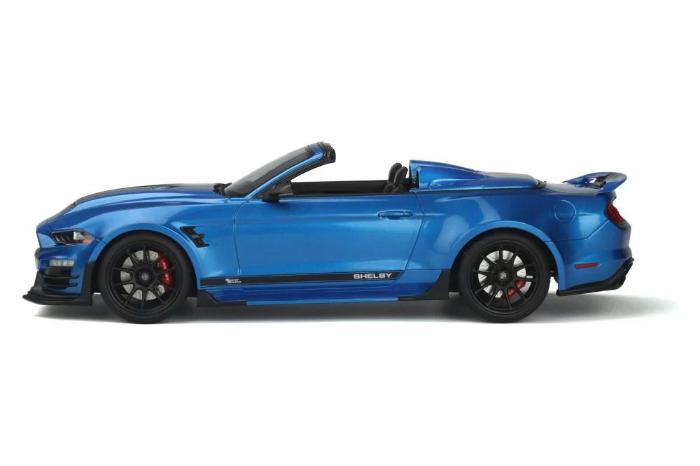 2022 Shelby Super Snake Speedster Convertible, Blue -  Spirit  - 1/18 Scale Resin Car