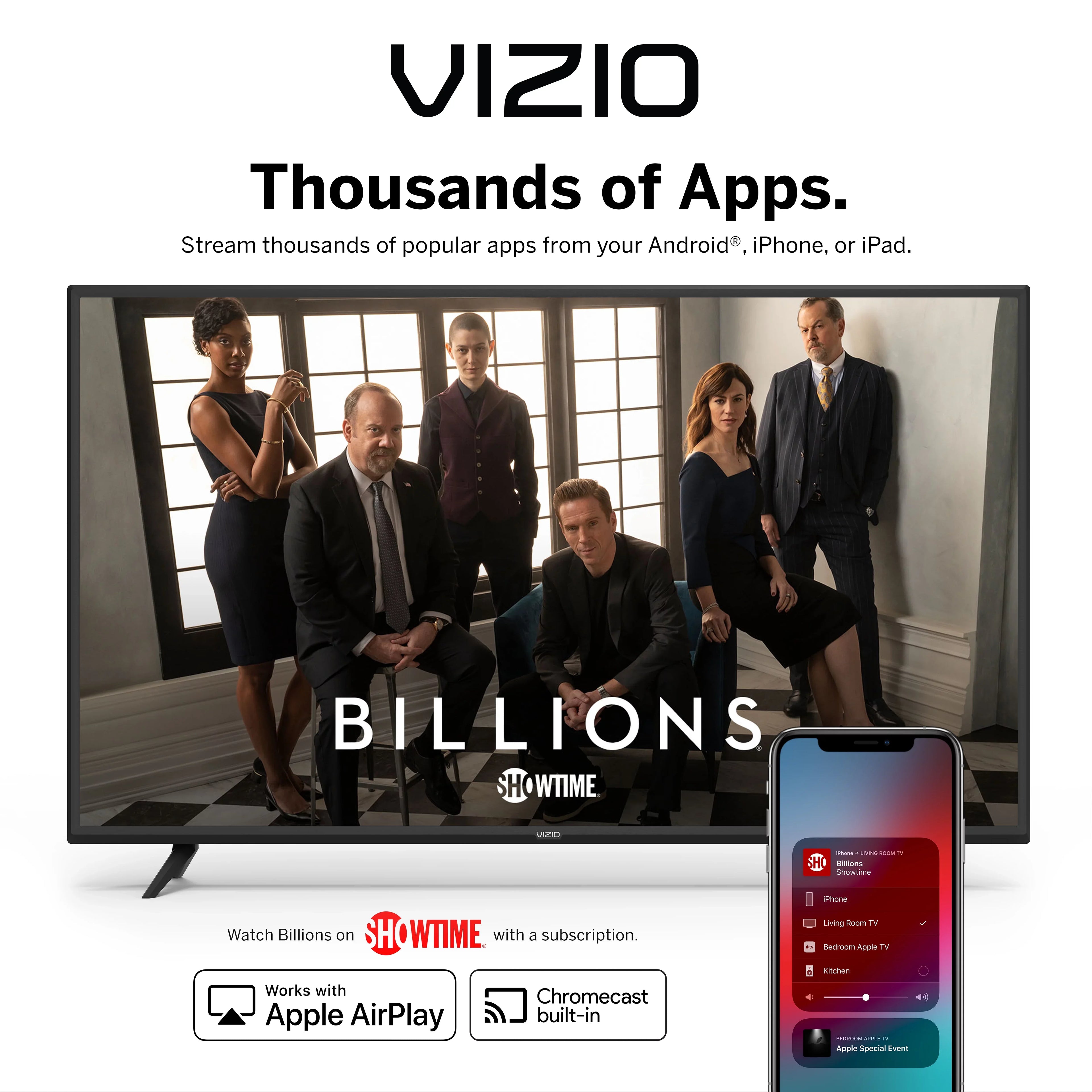 55" Class 4K  Quantum Smartcast Smart   -Series -