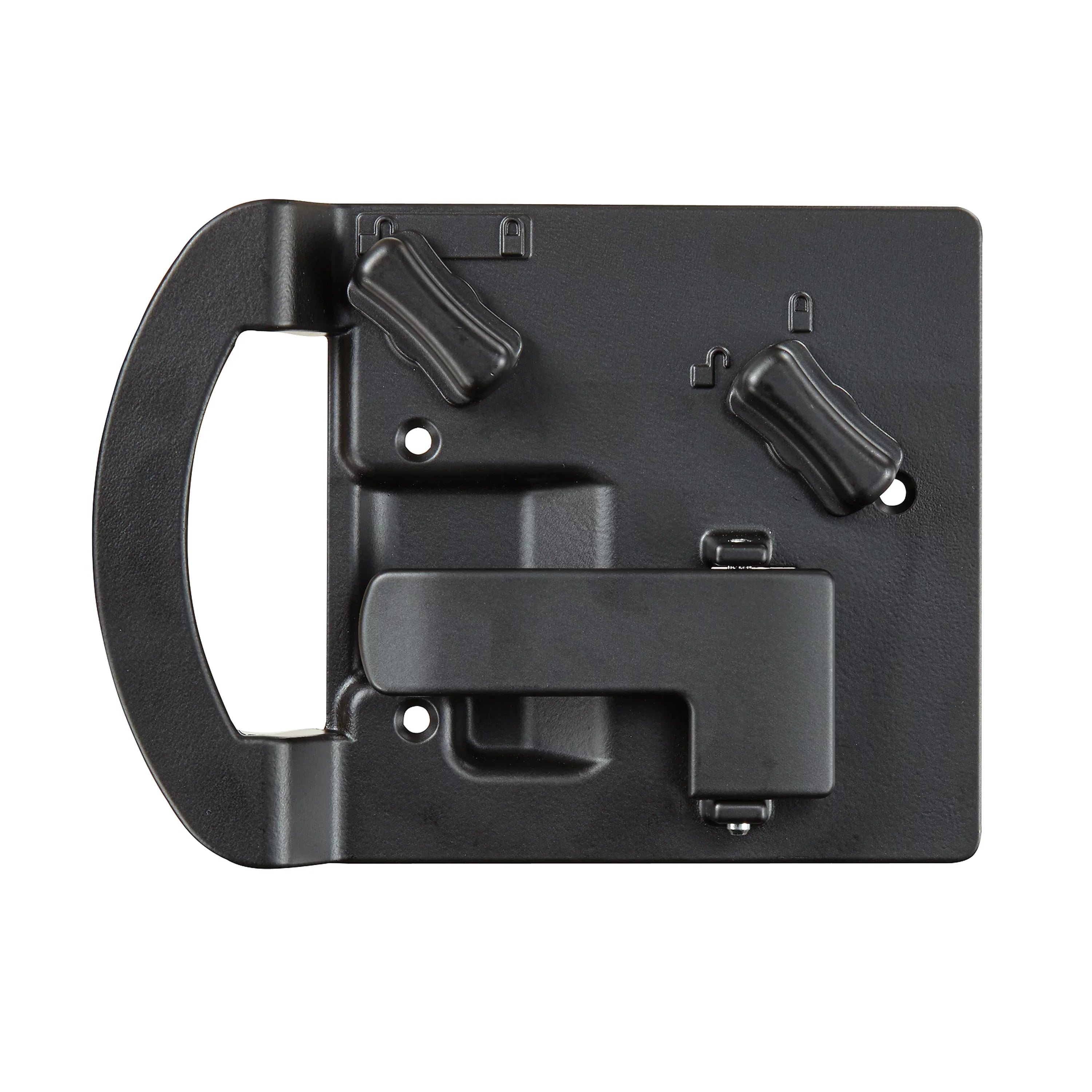 Designer  Black   Entrance Door Handle Hardware with Deadbolt