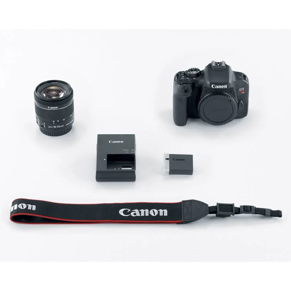 Canon  Rebel T7i/800D  Camera with 18-55mm Lens Memory & Flash Kit