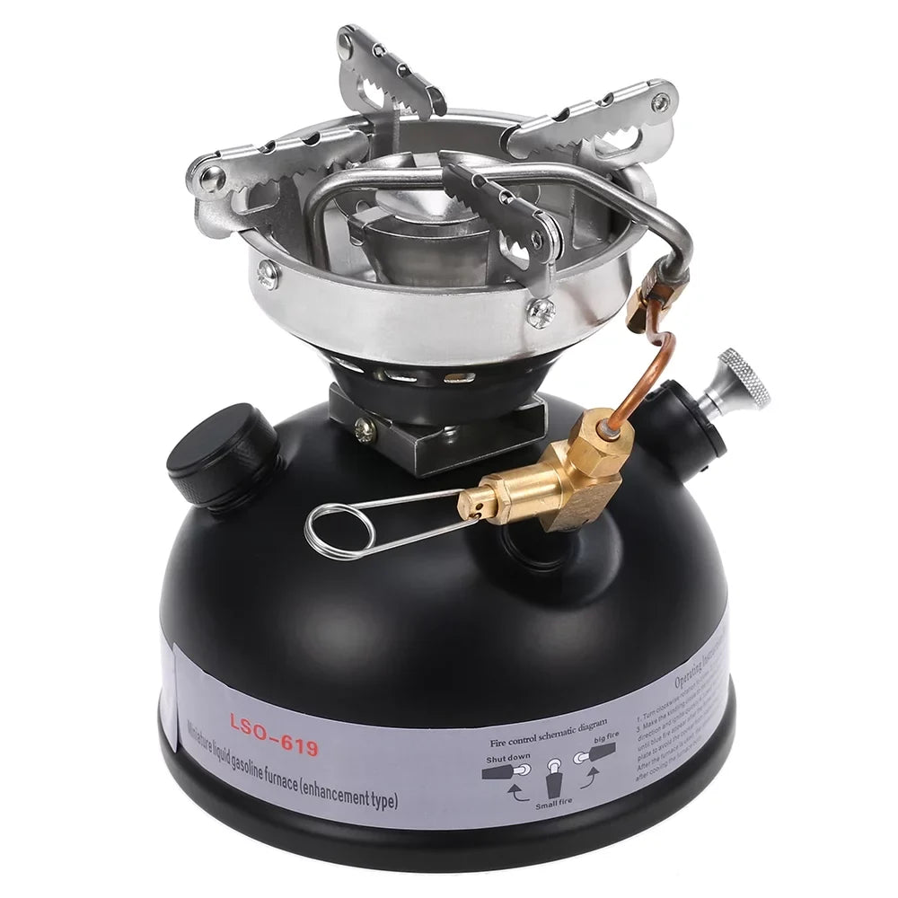 Lixada Camping Liquid Fuel Stove Portable Gasoline Diesel Oil Stove