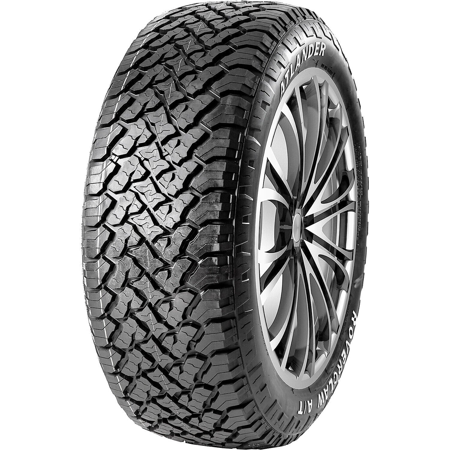 Atlander Roverclaw /  245/75R16 Load  10 Ply  All Terrain Tire Fits: 2015 Toyota Tacoma  Pro, 1995-2002 Chevrolet Tahoe