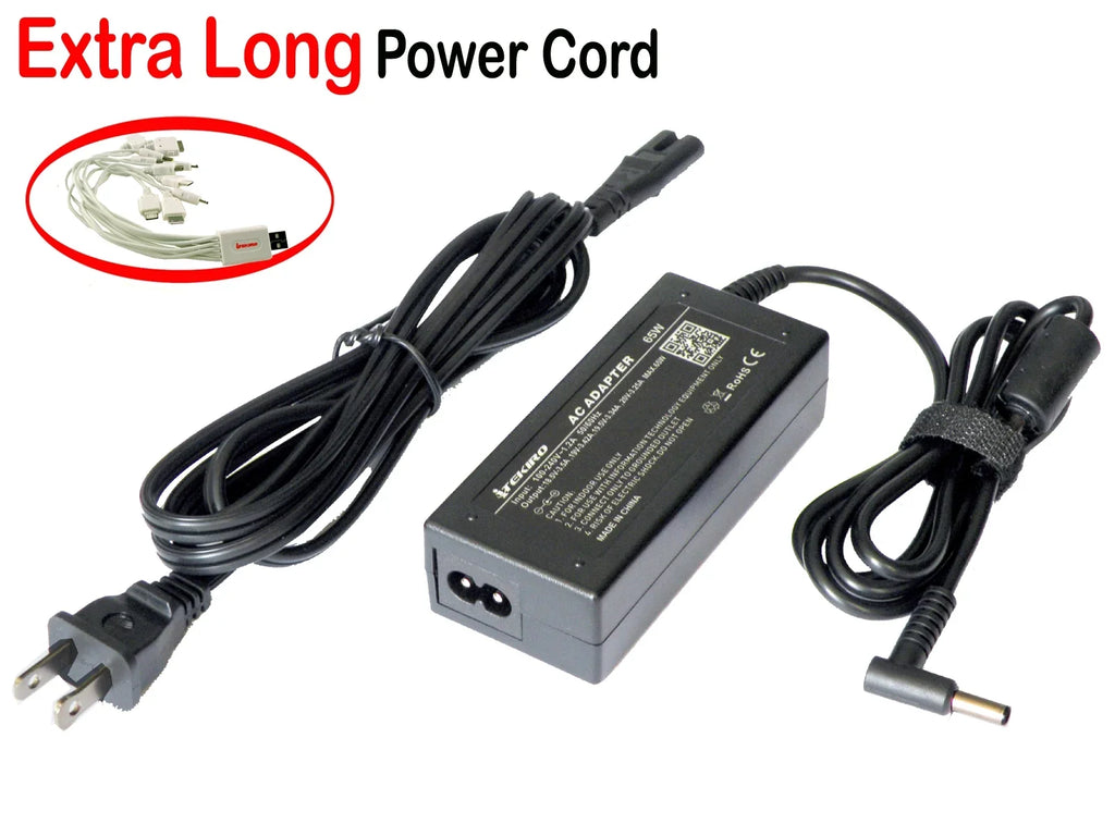 iTEKIRO 65W  Adapter for Dell Inspiron 15 3555, i3555, 15 3558, i3558, 15 3565, i3565, 15 3573, i3573, 15 3593, i3593, 15 5551, i5551, 15 3580