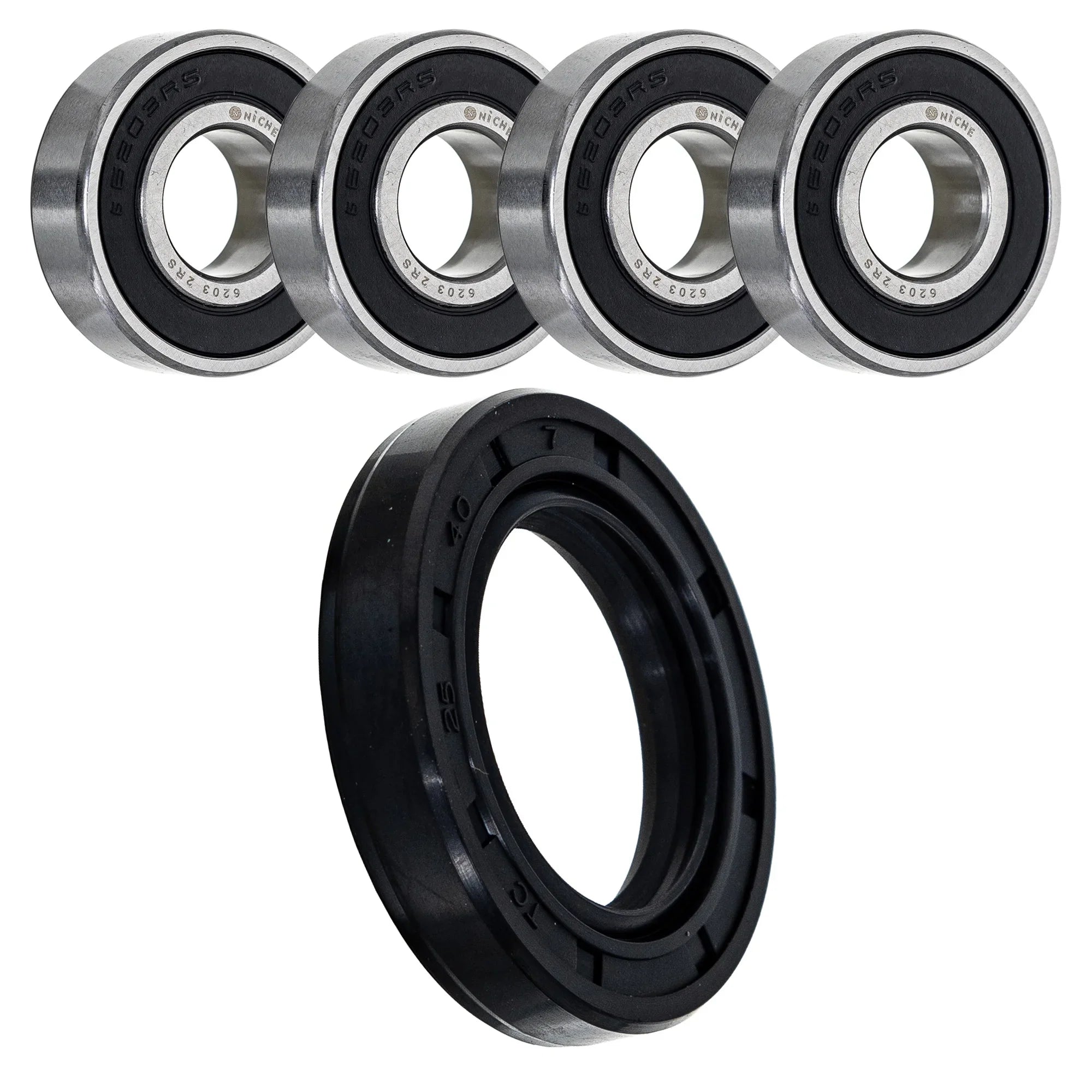 Niche Wheel Bearing Seal Kit for Yamaha    6203-2RS
