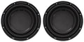 (2) Polk Audio  10” 1050w Single 4-Ohm Car/Marine Audio Subwoofers Subs