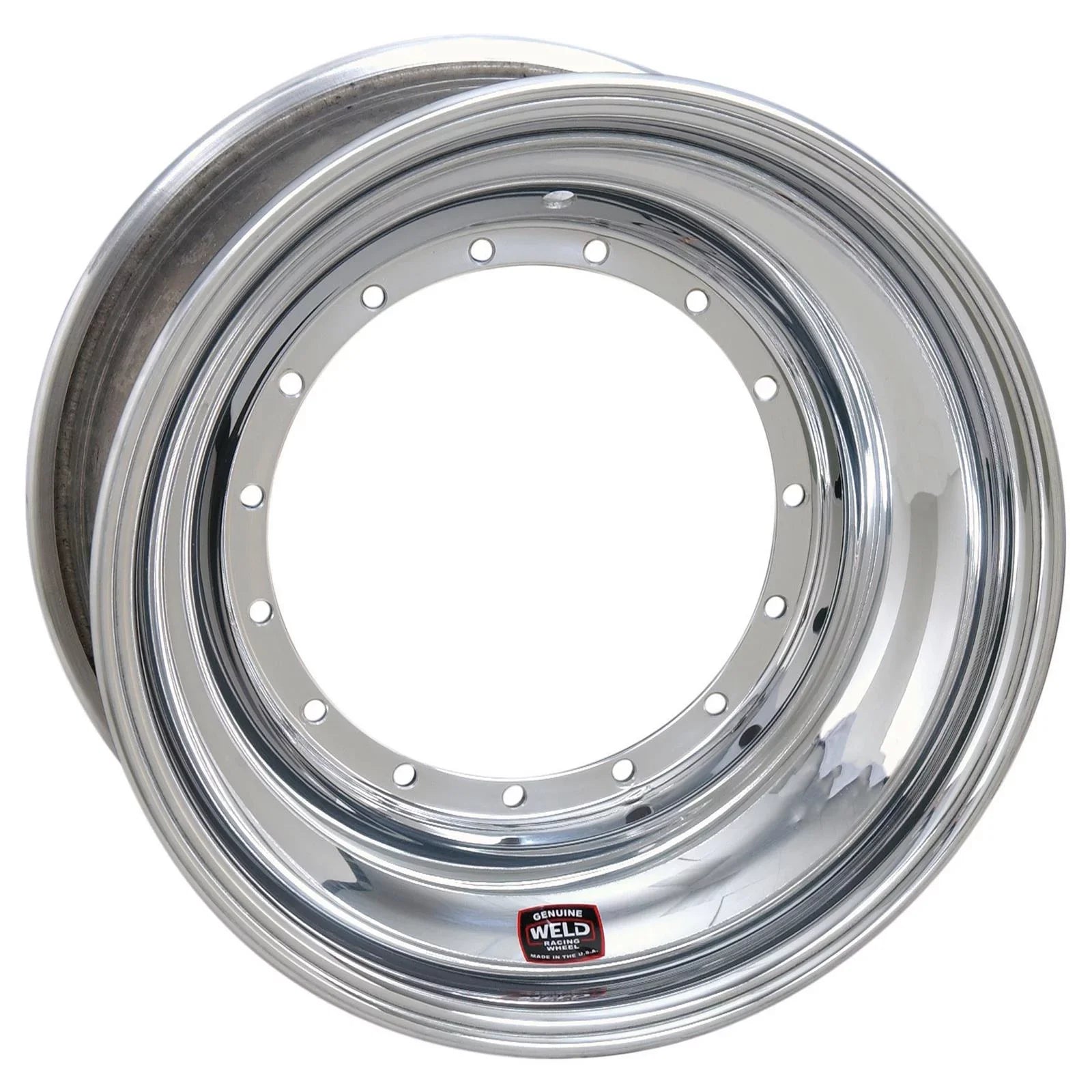 Weld Racing 15 x 9 In Sprint Car Direct Mount Front Wheel, 3 In Offset