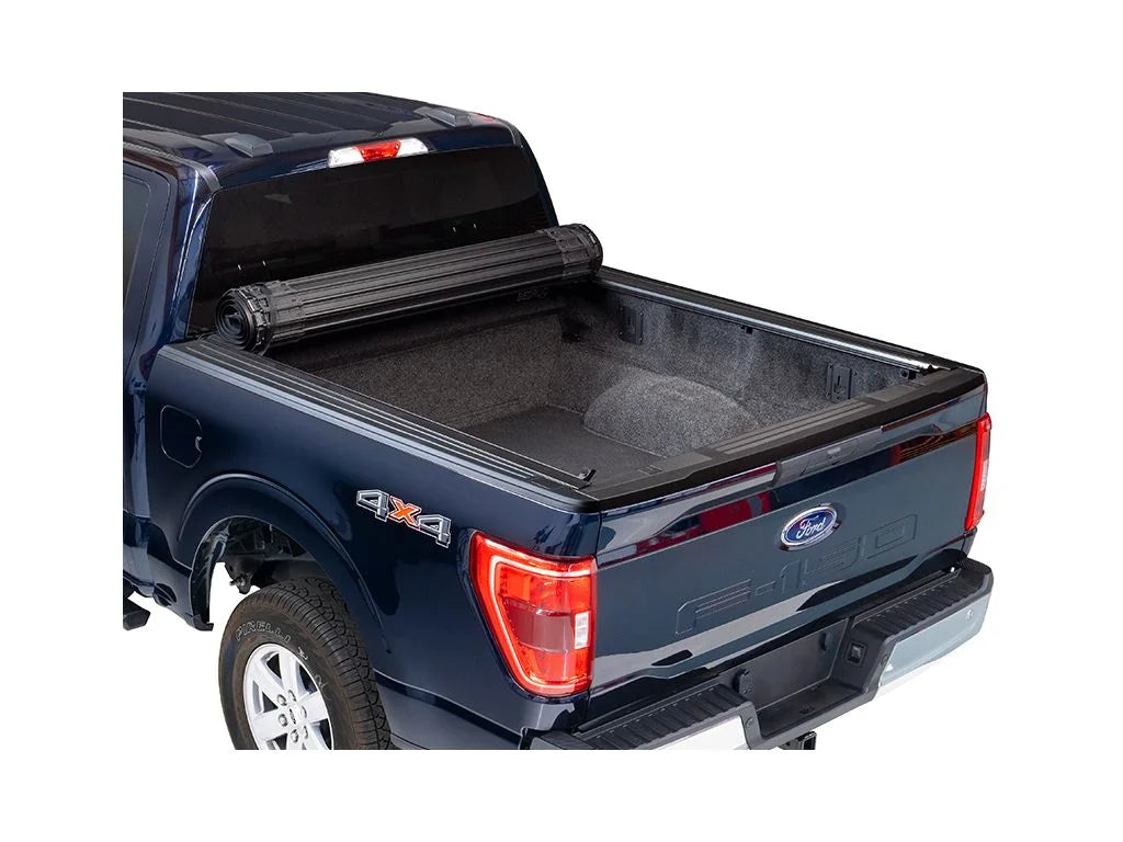 by RealTruck Revolver X4s Hard Rolling Truck Bed Tonneau Cover | 80338 | Compatible with 2021 - 2023 Ford -150 8' 2" Bed (97.6")