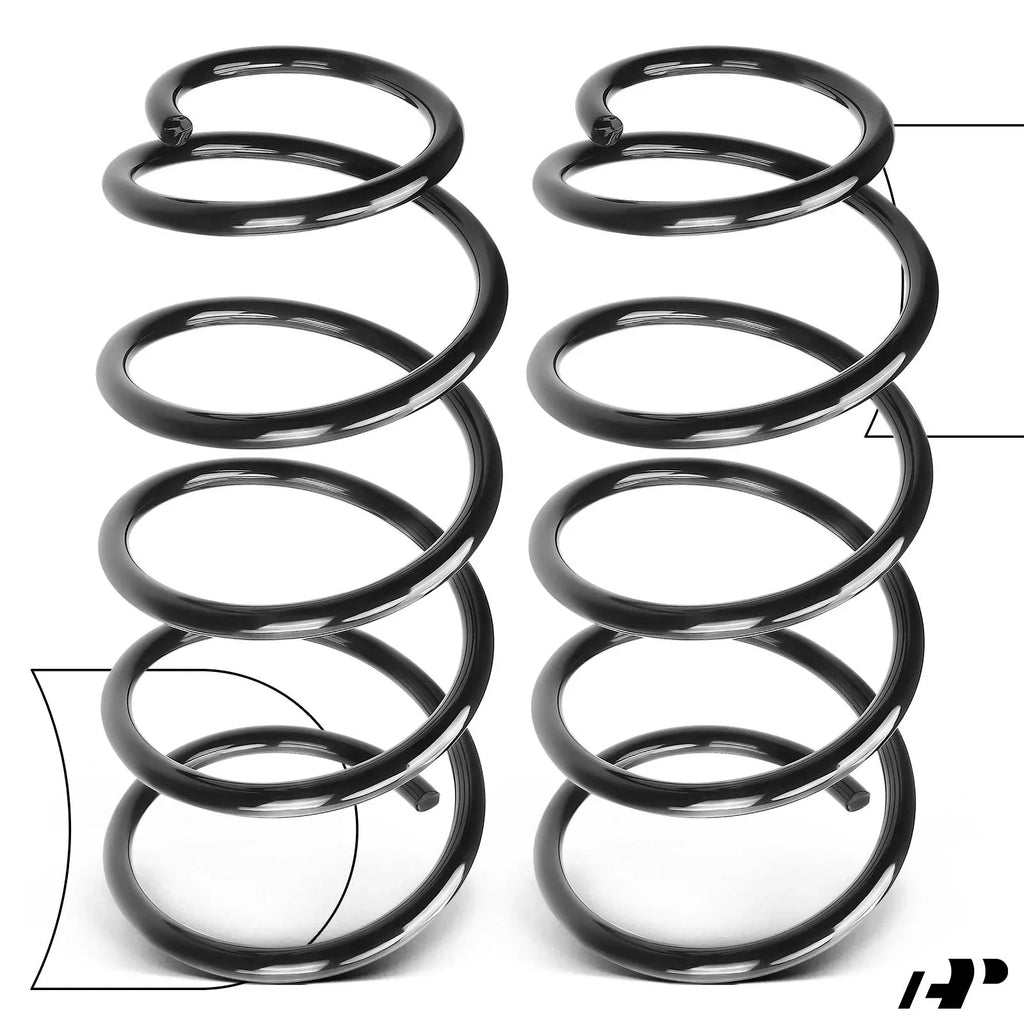'-Premium 2Pcs Front Suspension Coil Spring Set Compatible with Ford Mustang 2011 2012 2013 2014 3.7L 5.0L, Driver and Passenger Side, Replace# ,