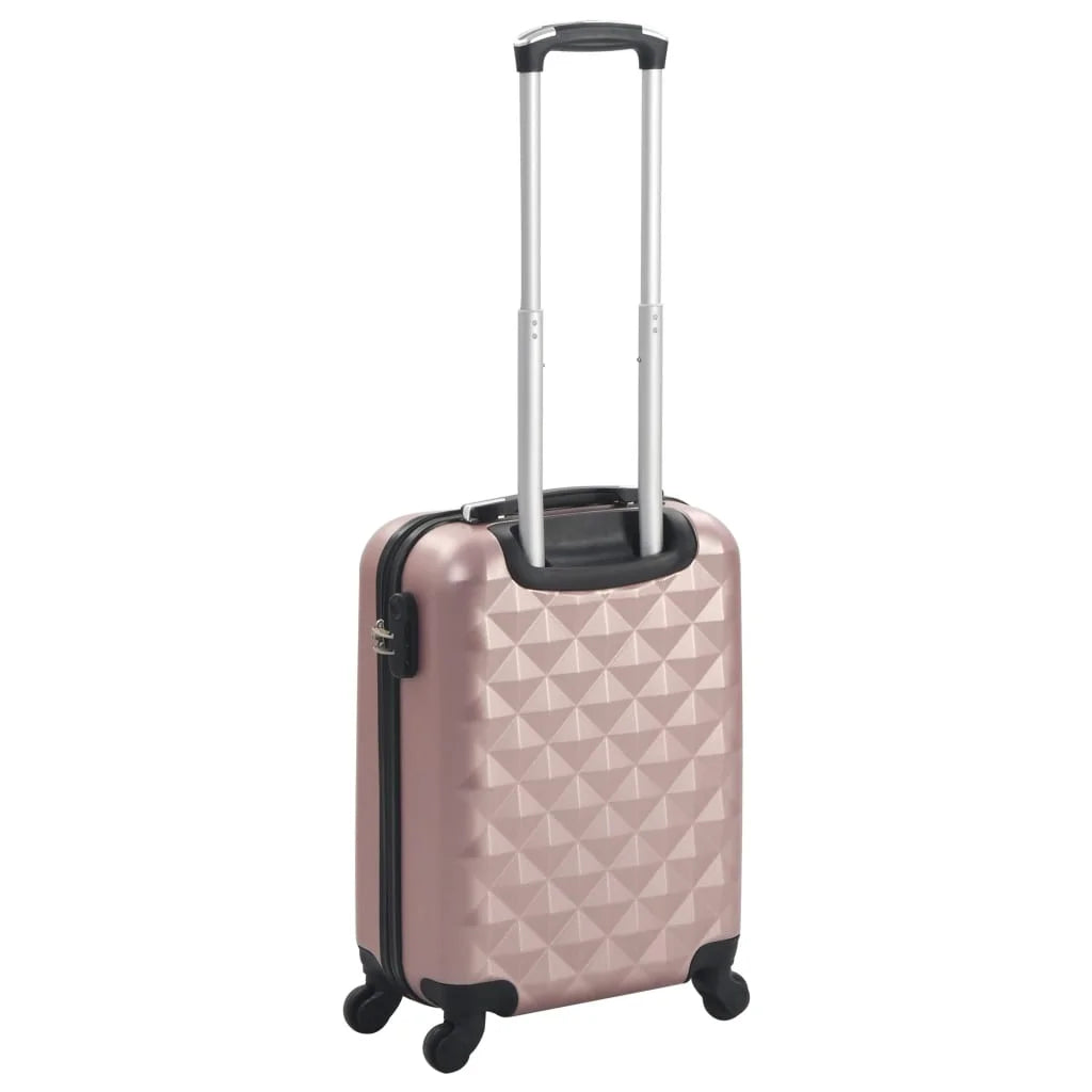 Andoer parcel,Internal 21.7"  Rose Abs Dimensions Abs Shell  8.7" Locks And Shell Castors Suitcase Shell Bussiness 21.7"  14.2" 1106442a WithLocks Vidaxl With
