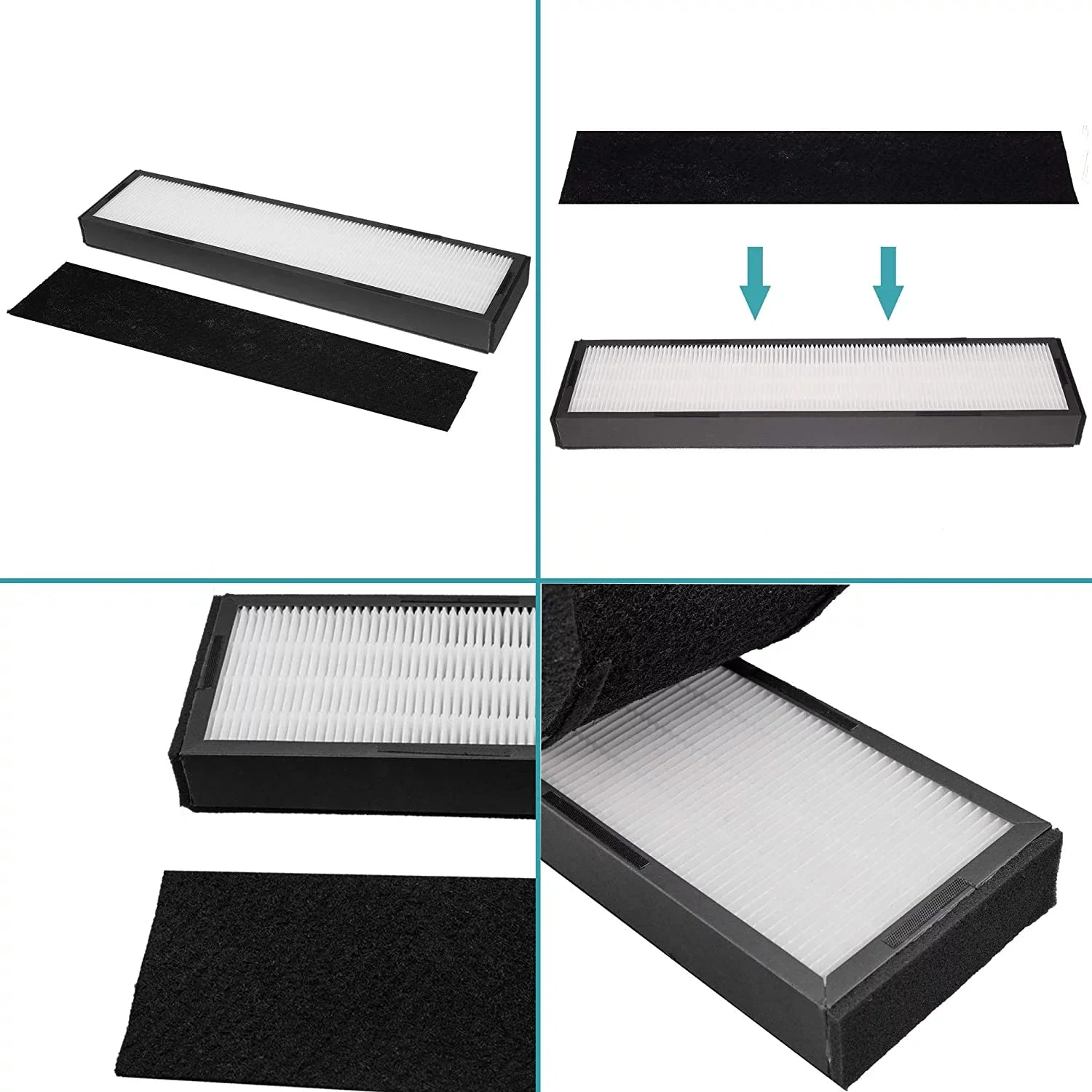 2  Air Purifier Filter    Replacement Filter  for Germ Guardian Air Purifiers Models , , , , , ,  Home Air Purifier Parts & Accessories